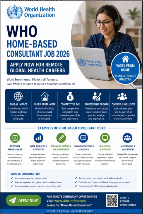 Who jobs 2026
