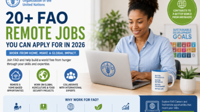 20+ FAO remote jobs